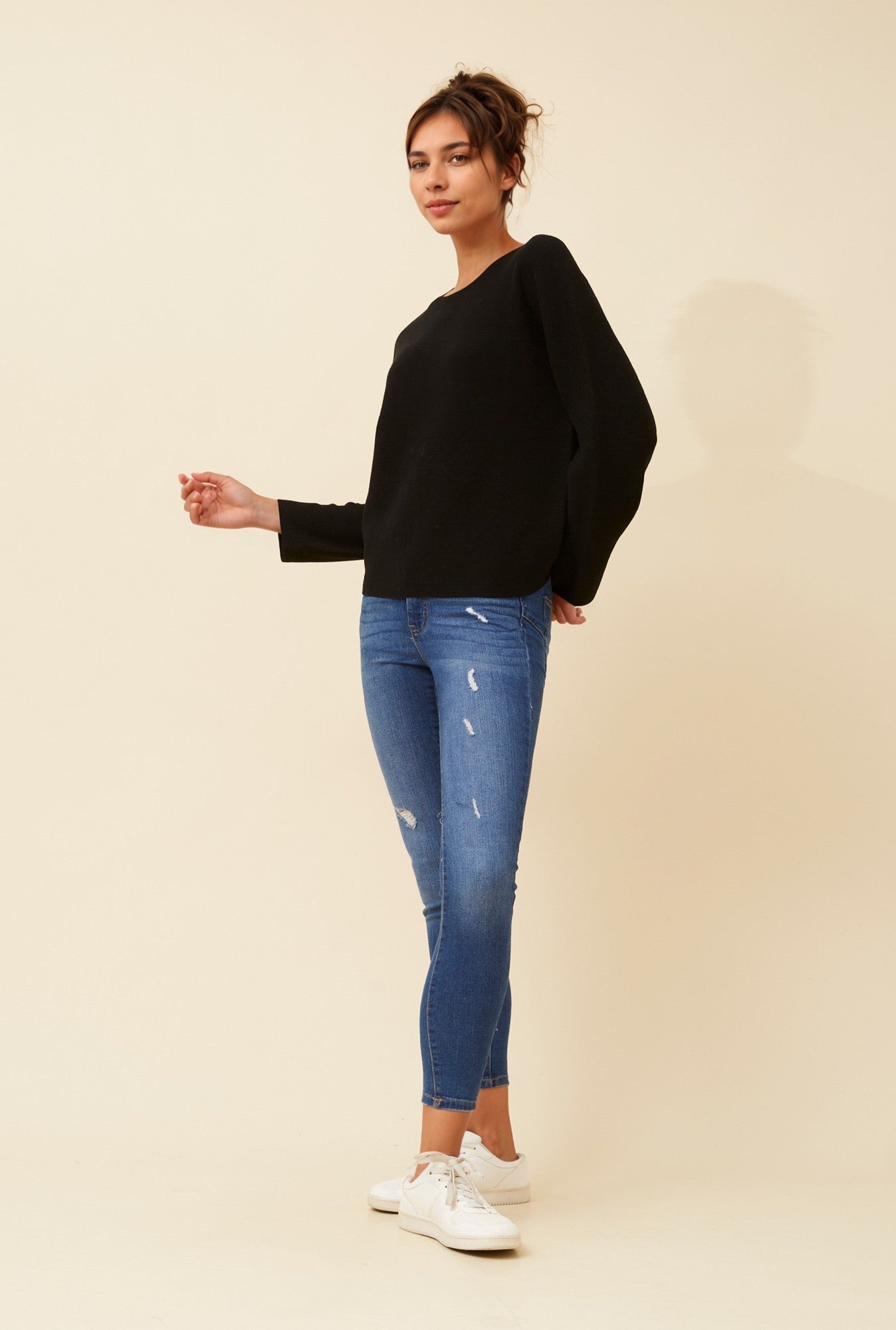 FIGARO KNIT PULLOVER