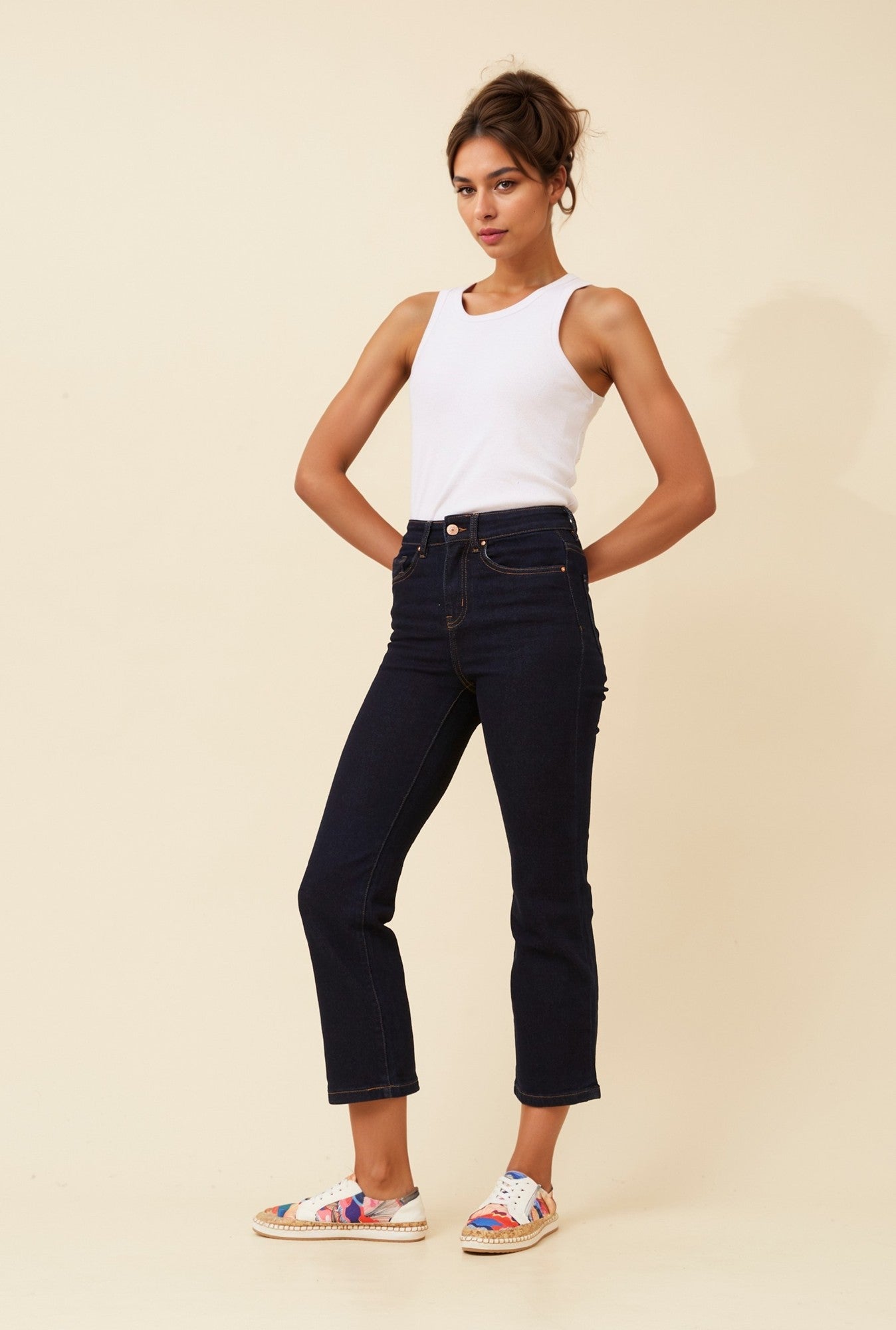 TOVE BOOT CUT DENIM PANTS
