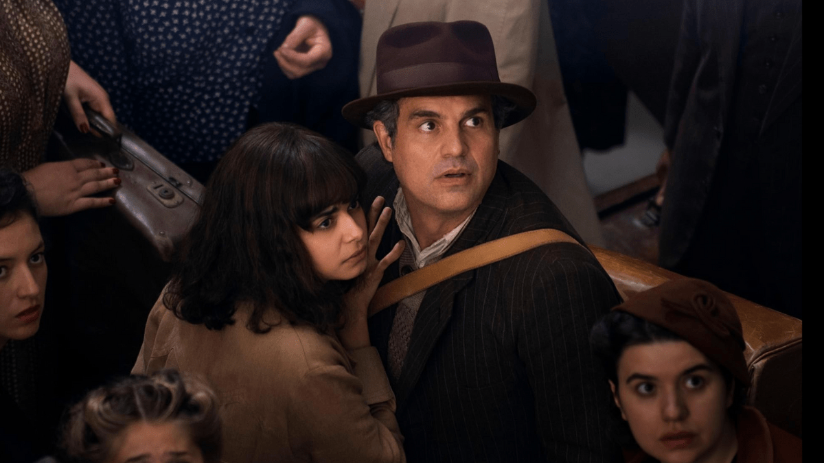 Mark Ruffalo and Aria Mi Loberti in all the light we cannot see