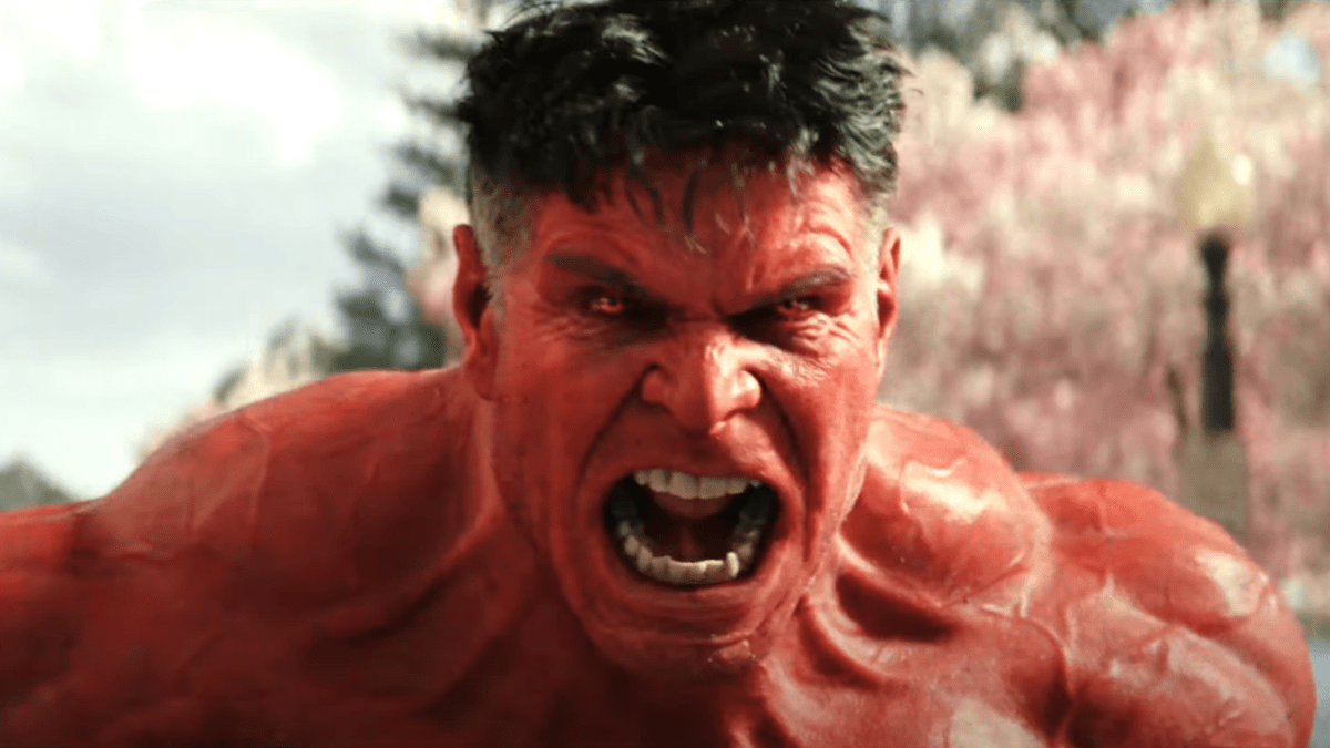 Harrison Ford as Red Hulk in Captain America: Brave New World